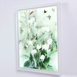 Integrovaná funkcia moderného súčasného moderného súčasného maľovania pre nástenné svietidlá s okolitým svetlom