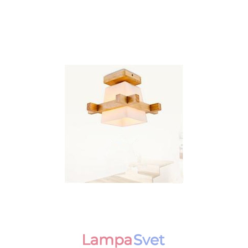 Moderná čínska lampa Obývacia izba Spálňa Veranda Lampa na verande Drevené umenie