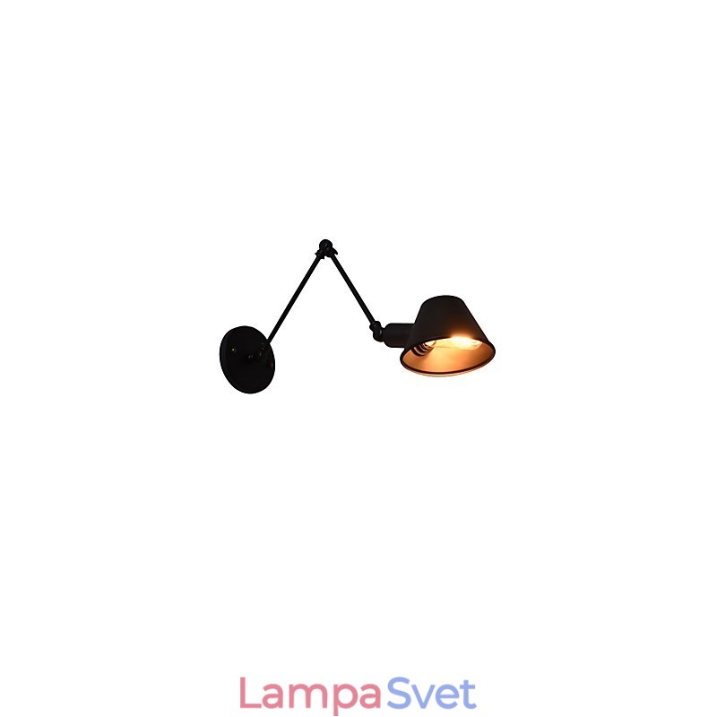 Nástenné svietidlo Nástenné svietniky Nástenné železo Nástenná lampa Dumb Black Lightsaber Lamp On Wall