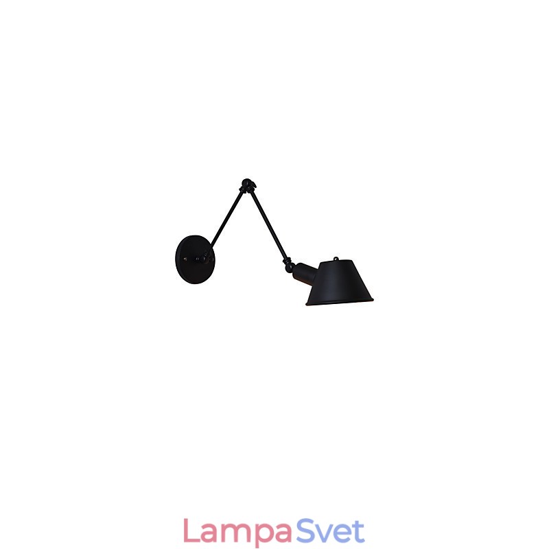 Nástenné svietidlo Nástenné svietniky Nástenné železo Nástenná lampa Dumb Black Lightsaber Lamp On Wall
