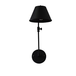 Nástenné svietidlo Nástenné svietniky Nástenné železo Nástenná lampa Dumb Black Lightsaber Lamp On Wall