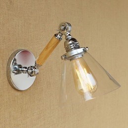 Moderná súčasná vidiecka retro galvanizovaná funkcia pre okolité svetlo s výkyvným ramenom