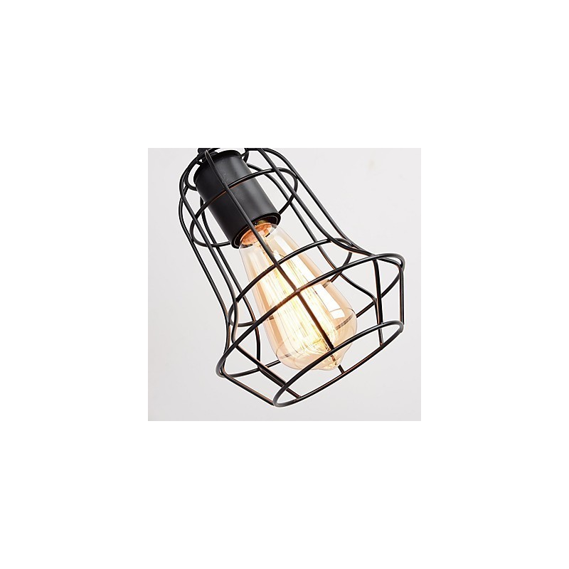 Priemyselná retro železná nástenná lampa Creative Personality Lift Kladka