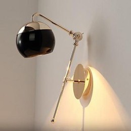 Moderný minimalizmus Kreatívna nástenná lampa Obývacia izba Spálňa Štúdium Charakter sklenenej dizajnovej nástennej lampy
