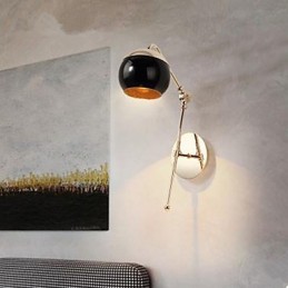 Moderný minimalizmus Kreatívna nástenná lampa Obývacia izba Spálňa Štúdium Charakter sklenenej dizajnovej nástennej lampy