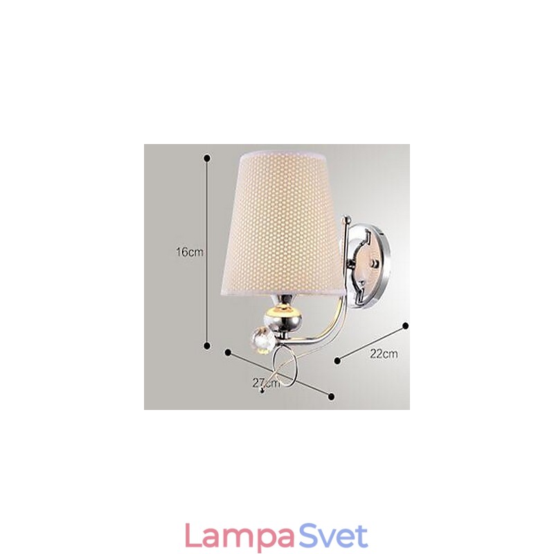 Moderné moderné galvanizované nástenné svietidlo Uplight Wall Sconces