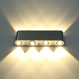 Moderné nástenné svietidlo Vnútorná predsieň Nástenná lampa Hliníkové dekoratívne osvetlenie Integrované