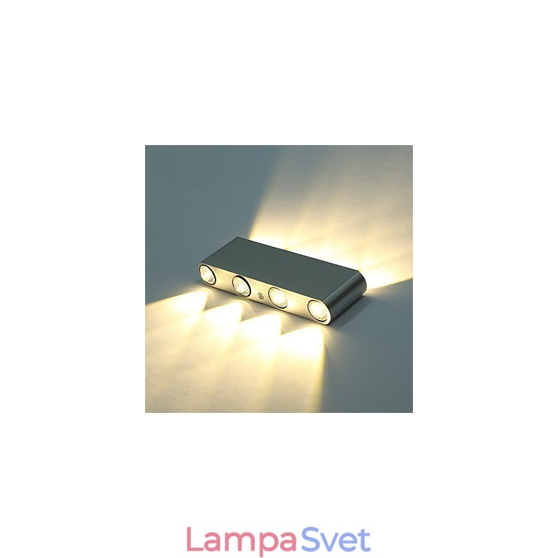 Moderné nástenné svietidlo Vnútorná predsieň Nástenná lampa Hliníkové dekoratívne osvetlenie Integrované