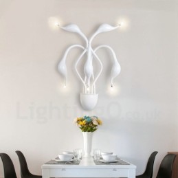 Swan Head Moderné súčasné viacfarebné ambientné nástenné svietidlo nástenné svietidlo