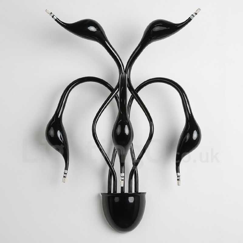 Swan Head Moderné súčasné viacfarebné ambientné nástenné svietidlo nástenné svietidlo