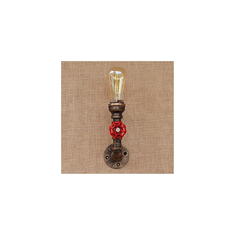 Nostalgia Jednoduché dekoratívne malé nástenné svietidlo z vodnej fajky