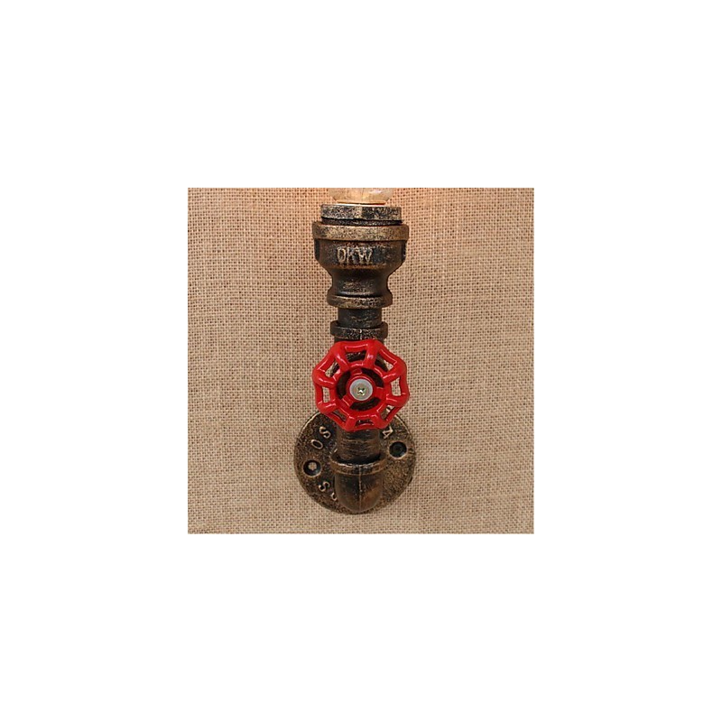 Nostalgia Jednoduché dekoratívne malé nástenné svietidlo z vodnej fajky