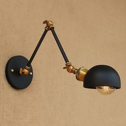 Nostalgická kreatívna barová nástenná lampa s dlhým ramenom