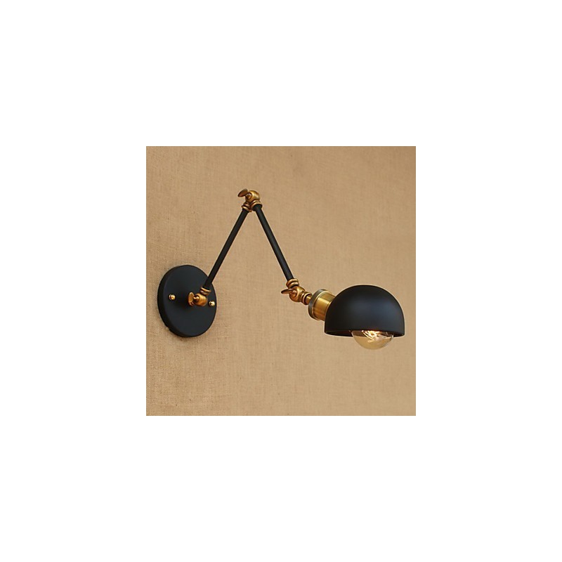 Nostalgická kreatívna barová nástenná lampa s dlhým ramenom