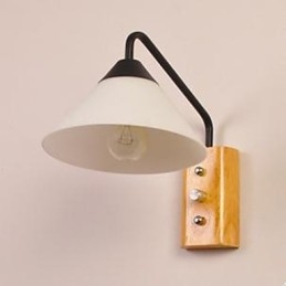Japonská kórejská ulička Veranda Schody Spálňa Nočná lampa Nástenná lampa Sklenené Drevo