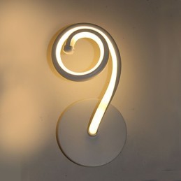 Jednoduchá moderná lampa Nočná lampa Nástenná lampa Lampa hliníková chodba Osvetlenie balkóna