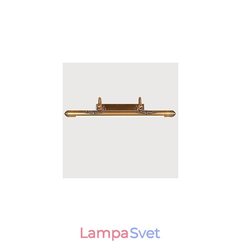 Zrkadlová lampa integrovaná v modernej súčasnej tradičnej klasickej rustikálnej lóži Vintage starožitná mosadz