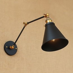 Rustic Lodge Country Maľba Funkcia pre Swing Arm Ambient Light Swing Arm Lights