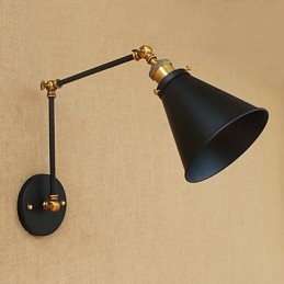 Rustic Lodge Country Maľba Funkcia pre Swing Arm Ambient Light Swing Arm Lights