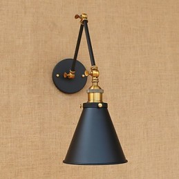 Rustic Lodge Country Maľba Funkcia pre Swing Arm Ambient Light Swing Arm Lights