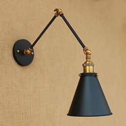 Rustic Lodge Country Maľba Funkcia pre Swing Arm Ambient Light Swing Arm Lights