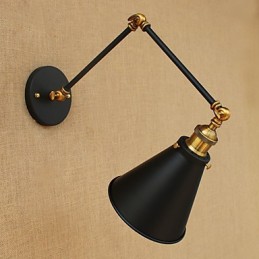 Rustic Lodge Country Maľba Funkcia pre Swing Arm Ambient Light Swing Arm Lights