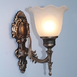 Nástenná retro lampa v európskom štýle Lampa do hotelovej chodby Svetlo do chodby Zrkadlo Predná lampa Jednohlavová nočná lampa