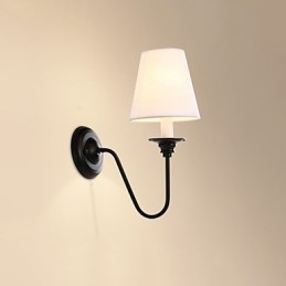 Rustic Lodge Black Oxide Finish Funkcia na ochranu očí Nástenné svietidlo s okolitým svetlom