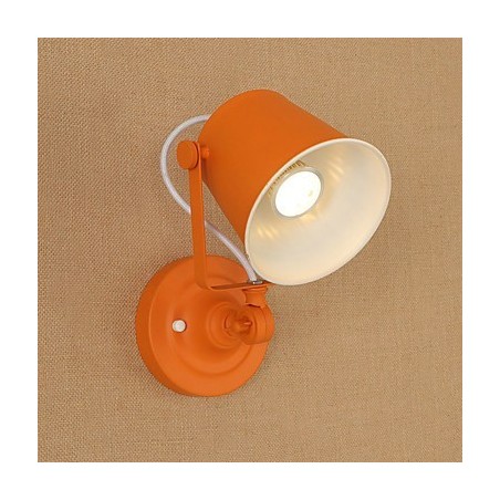 Maľovaná oceľová nástenná lampa Dumb Black Americká káva Dekorácia Retro nástenná lampa so svetelným mečom na stene Maľovaná oceľová nástenná lampa Dumb Black Americká káva Dekorácia Retro nástenná lampa so svetelným mečom na stene