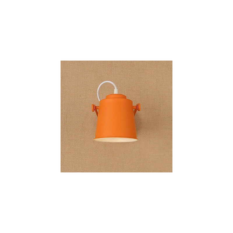 Maľovaná oceľová nástenná lampa Dumb Black Americká káva Dekorácia Retro nástenná lampa so svetelným mečom na stene