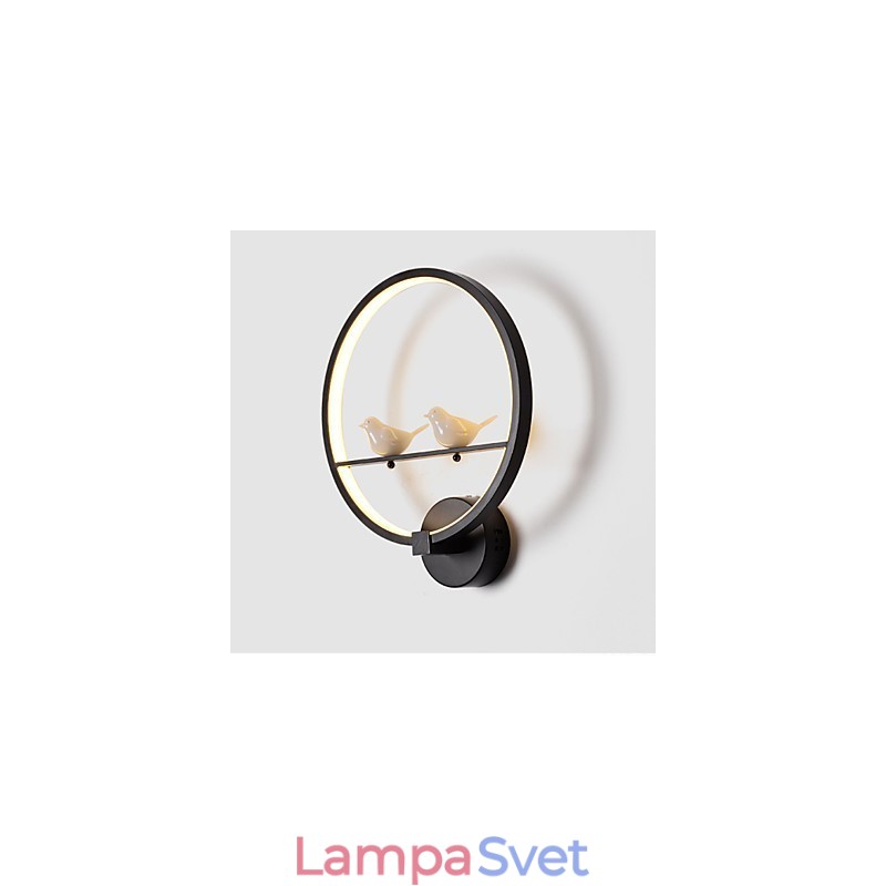 Nástenná lampa do spálne Nočná lampa a kreatívna osobnosť moderných minimalistických kruhových schodísk Nástenná lampa do chodby