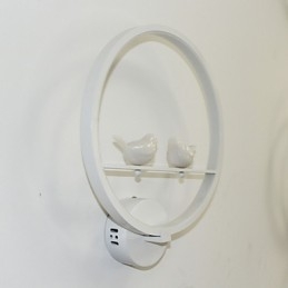 Nástenná lampa do spálne Nočná lampa a kreatívna osobnosť moderných minimalistických kruhových schodísk Nástenná lampa do chodby