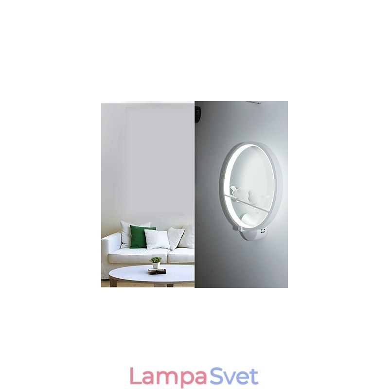 Nástenná lampa do spálne Nočná lampa a kreatívna osobnosť moderných minimalistických kruhových schodísk Nástenná lampa do chodby