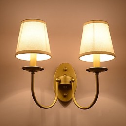 Rustic Lodge Jednoduché Vintage Maľba Funkcia Okolité svetlo Nástenné svietidlá Nástenné svietidlo