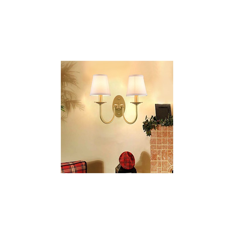 Rustic Lodge Jednoduché Vintage Maľba Funkcia Okolité svetlo Nástenné svietidlá Nástenné svietidlo