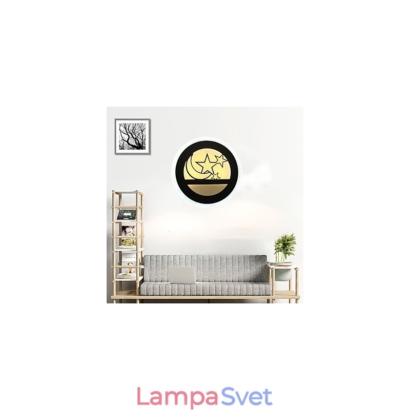 Moderné minimalistické nástenné svietidlo Vstupné schodiskové svietidlo Creative Hotel La Terrazza Project Lampy