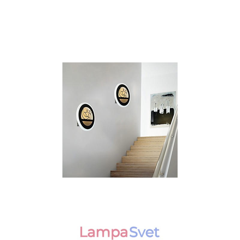 Moderné minimalistické nástenné svietidlo Vstupné schodiskové svietidlo Creative Hotel La Terrazza Project Lampy