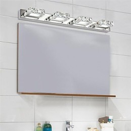 Kúpeľňové toaletné svetlo Crystal Make Up Mirror Light 4 svetlá Kúpeľňové osvetlenie spálne