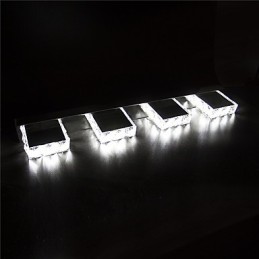 Kúpeľňové toaletné svetlo Crystal Make Up Mirror Light 4 svetlá Kúpeľňové osvetlenie spálne