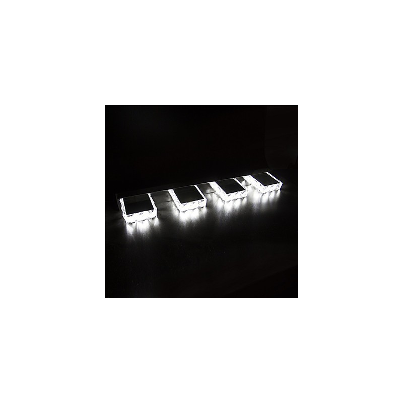 Kúpeľňové toaletné svetlo Crystal Make Up Mirror Light 4 svetlá Kúpeľňové osvetlenie spálne