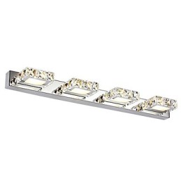 Kúpeľňové toaletné svetlo Crystal Make Up Mirror Light 4 svetlá Kúpeľňové osvetlenie spálne
