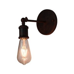 Nástenné svietidlo Nástenné svietniky Nástenné železo Nástenná lampa Dumb Black Lightsaber Lamp On Wall