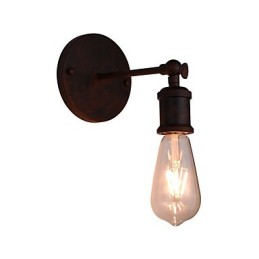 Nástenné svietidlo Nástenné svietniky Nástenné železo Nástenná lampa Dumb Black Lightsaber Lamp On Wall