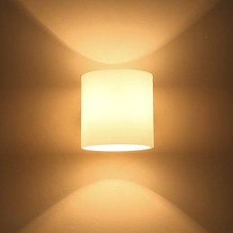 Novinka vo vidieckom štýle na ochranu zraku v mini štýle Downlight Nástenné svietniky Nástenné svietidlo Drevená nočná lampa do spálne