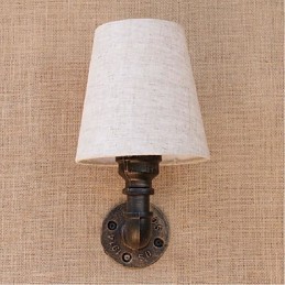 Rustic Lodge Mosadz funkcia pre nástenné svietidlo s okolitým svetlom