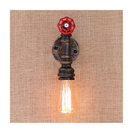 Nostalgia Jednoduché dekoratívne malé nástenné svietidlo z vodnej fajky