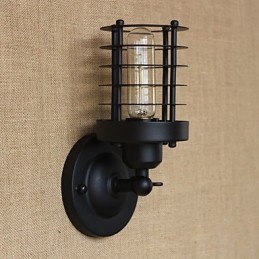Rustic Lodge Country Starožitná mosadz funkcia pre nástenné svietidlo s okolitým svetlom