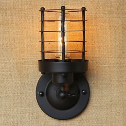 Rustic Lodge Country Starožitná mosadz funkcia pre nástenné svietidlo s okolitým svetlom