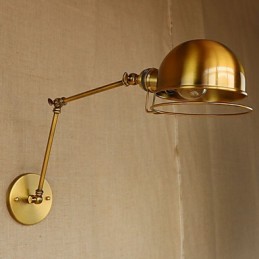 Industriálny retro Európsky štýl Village Character Osvetlenie Dekoratívne nástenné svietidlo Železné rameno
