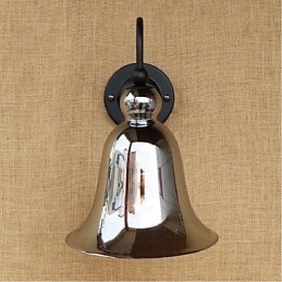 Strieborná funkcia Rustic Lodge pre nástenné svietidlo Downlight